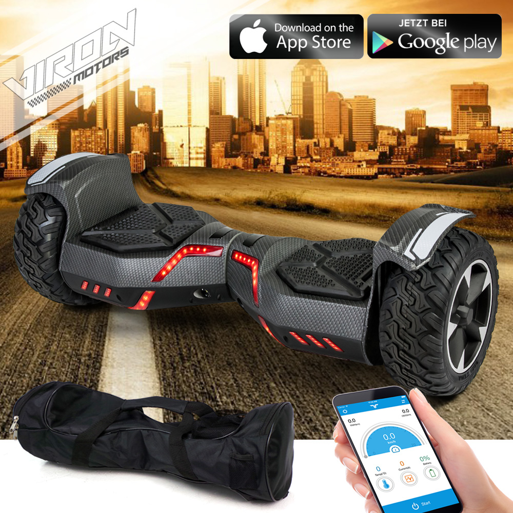 Indexbild 3 - E-Balance Scooter mit APP Steuerung Smart Board Elektroroller Elektro Hover SUV