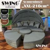 Rattan Sonneninsel - 210cm