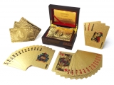 Goldene Spielkarten