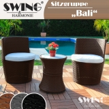 Rattan - Sitzgruppe - Bali - braun