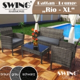 Rattan - Sitzgruppe - Rio XL