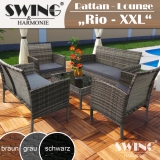 Rattan - Sitzgruppe - Rio XXL