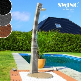 LED Rattan Dusche