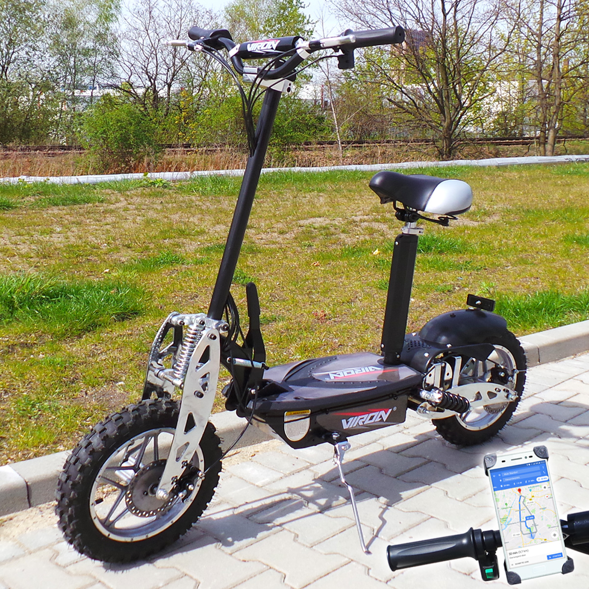 Elektro Scooter 1000 Watt Escooter Roller 36V / 1000W