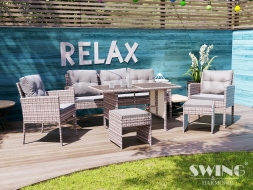 Rattan - Sitzgruppe - Sydney