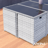 Rattan CubeSet - 15-Teilig