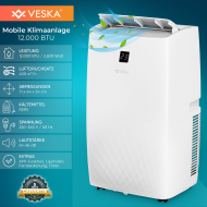 Mobile Klimaanlage - 12000BTU