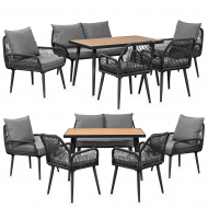 Sitzgruppe - Sienna 6 Personen