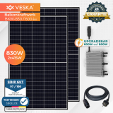 Solaranlage - BKW-830/600+Upgrade 800W