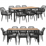 Sitzgruppe - Calvani 8 Personen